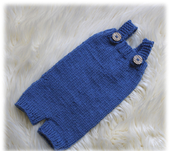 Overall jeansblau