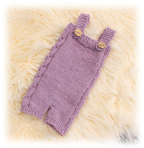 Merino Overall lavendel